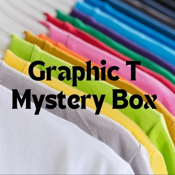 Tops - Mystery Box Women's Graphic T-shirts Size XL